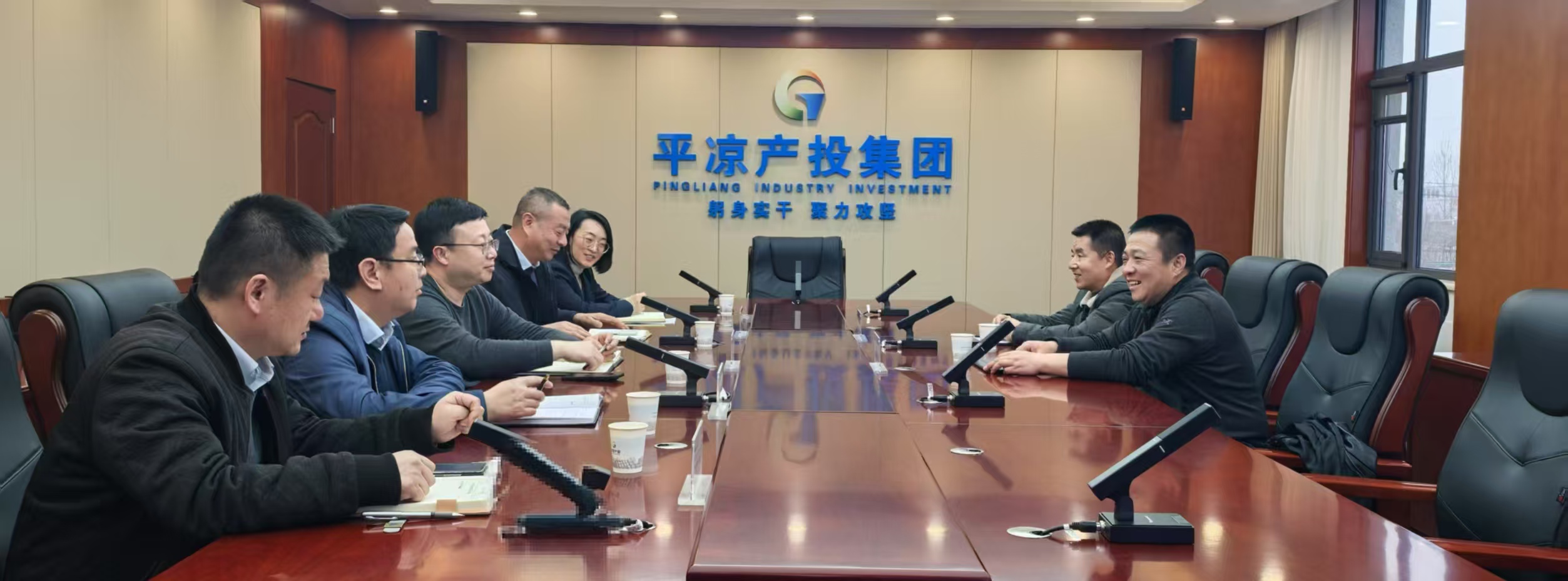 陜西省甘肅商會(huì )到市產(chǎn)投集團對接項目(圖1)
